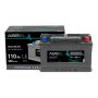Автомобильный аккумулятор ABSEL SELECTION EVO QV110092A16A 110А/ч-12V ст EN920 европейские обратная 394x175x190