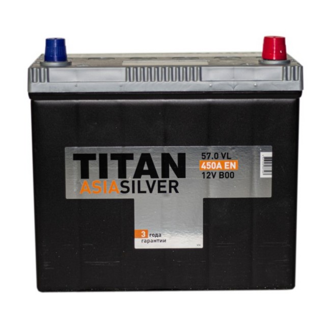 Аккумулятор titan asia silver. Titan Asia Silver 70ah.