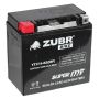 Автомобильный аккумулятор ZUBR BIKE YTX14-BS AGM 14А/ч-12V ст EN200 болт прямая 150x87x145