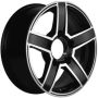 Легковой диск Khomen Wheels KHW1614 (Niva 4x4) 6,5x16 5x139,7 ET35 98,5 Black-FP