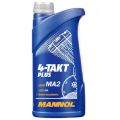 Mannol 4-TAKT PLUS 7202 10W-40 API SL; JASO MA/MA-2 полусинтетическое 1 л MN7202-1